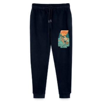 Crise climatique et ignorance - Pantalon de jogging bio Mini Mover Stanley/Stella Ado  - marine - Devant