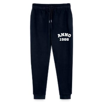 Anno 1966 Anniversaire Année de naissance - Pantalon de jogging bio Mini Mover Stanley/Stella Ado  - marine - Devant