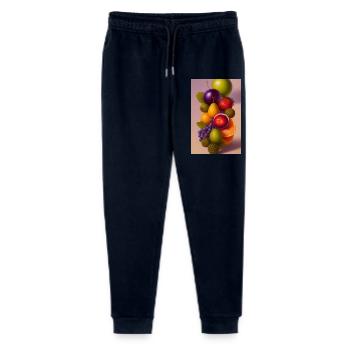 Fruit - Stanley/Stella Mini Mover Teen Organic Jogging Trousers  - navy - Front