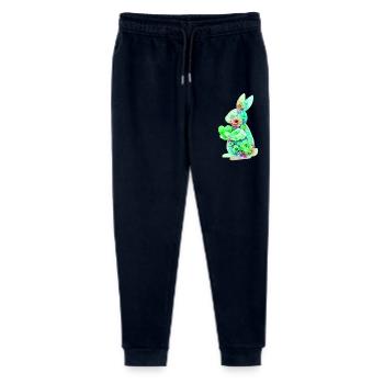 Bunny Heart Cute - Stanley/Stella Mini Mover Teen Organic Jogging Trousers  - navy - Front
