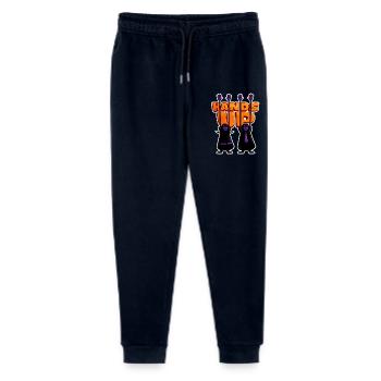 Hands Up – Festival Vibes Streetwear Design - Stanley/Stella Teenager Bio Jogginghose Mini Mover  - Navy - Vorne
