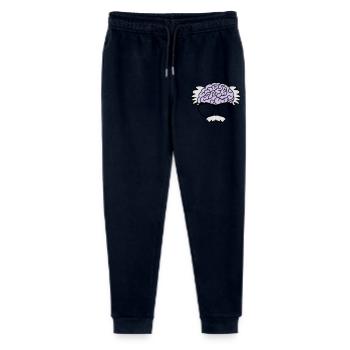 Brain of a professor - Stanley/Stella Mini Mover Teen Organic Jogging Trousers  - navy - Front