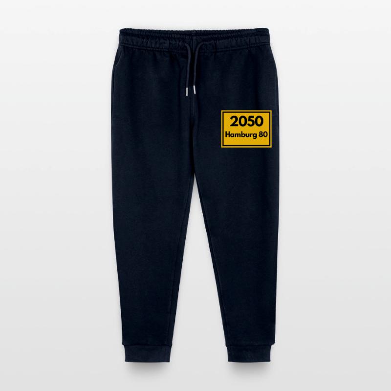 OLD POSTCODE POSTCODE RETRO 2050 HAMBURG 80 - ELBE Stanley/Stella Mini Mover Teen Organic Jogging Trousers 