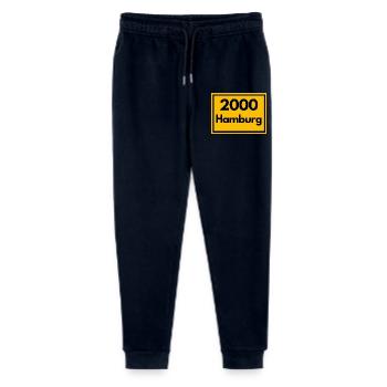 ALTE POSTLEITZAHL PLZ RETRO 2000 HAMBURG - HAFEN - Stanley/Stella Teenager Bio Jogginghose Mini Mover  - Navy - Vorne