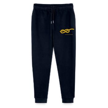 Eight Knots - Knot Ship Captain Sailing Anchor - Stanley/Stella Mini Mover Teen Organic Jogging Trousers  - navy - Front