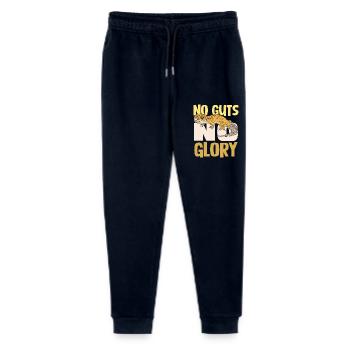 No Guts No Glory Gecko Adventure - Stanley/Stella Mini Mover Teen Organic Jogging Trousers  - navy - Front