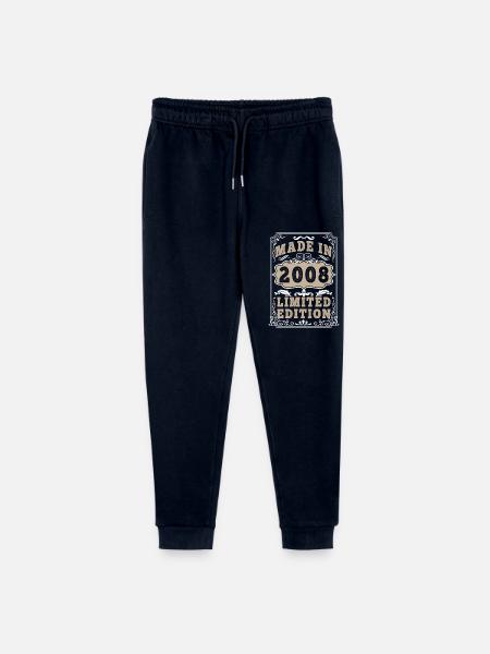 Original 2008 Vintage Vintage Retro Birthday - Pantalon de jogging bio Mini Mover Stanley/Stella Ado - marine