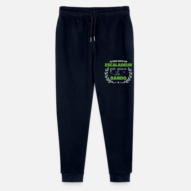 Fier d’être Escaladeur et Passionné de la Rando - Pantalon de jogging bio Mini Mover Stanley/Stella Ado - marine