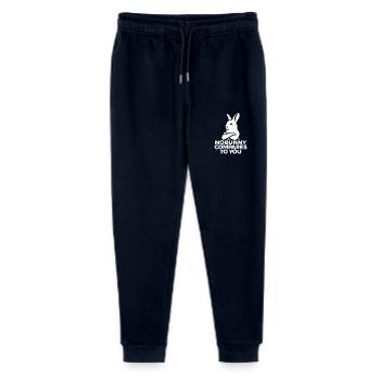 Bunny "Nobunny Compares to You" - Stanley/Stella Mini Mover Teen Organic Jogging Trousers  - navy - Front
