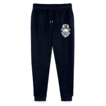  Schaf im Vintage-Look - Stanley/Stella Teenager Bio Jogginghose Mini Mover  - Navy - Vorne