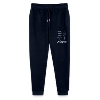 I m only doing this - Instagram - Stanley/Stella Mini Mover Teen Organic Jogging Trousers  - navy - Front