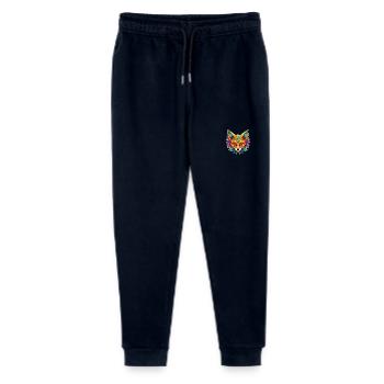 Mardi Gras Fuchs Portrait - Stanley/Stella Teenager Bio Jogginghose Mini Mover  - Navy - Vorne