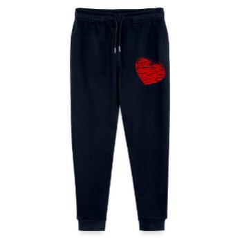 PAAR. ICH HABE GERADE GEHEIRATET. Junggesellinnenabschied. VALENTINSTAG. LIEBE. - Stanley/Stella Teenager Bio Jogginghose Mini Mover  - Navy - Vorne