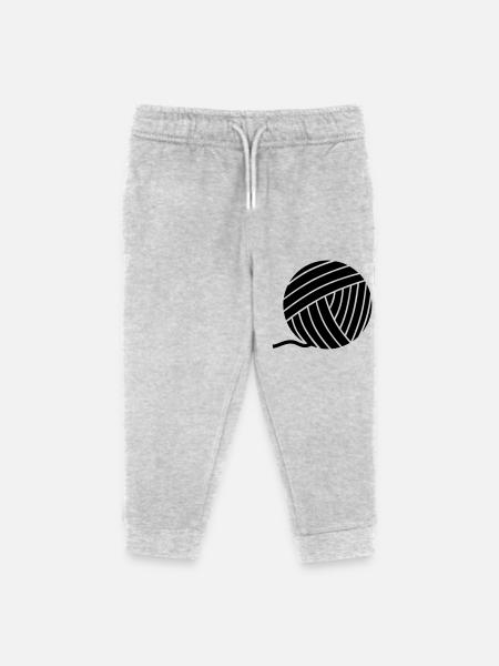 Garn - Kinder Organic Jogginghose Mini Mover von Stanley/Stella - Grau meliert