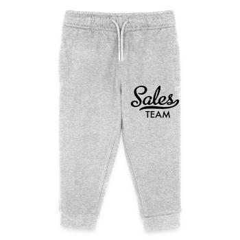 Équipe de vente - Pantalon de jogging enfant bio Stanley/Stella - gris chiné - Devant