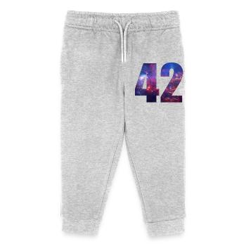 42 - Kids Organic Sweatpants by Stanley/Stella - heather grey - Front