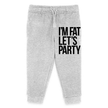 party - Kinder Organic Jogginghose Mini Mover von Stanley/Stella - Grau meliert - Vorne