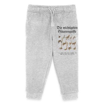 Die wichtigsten Gitarrengriffe für Gitarristen - Kinder Organic Jogginghose Mini Mover von Stanley/Stella - Grau meliert - Vorne