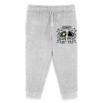 Gesundheit! - Pantalon de jogging enfant bio Stanley/Stella - gris chiné - Devant