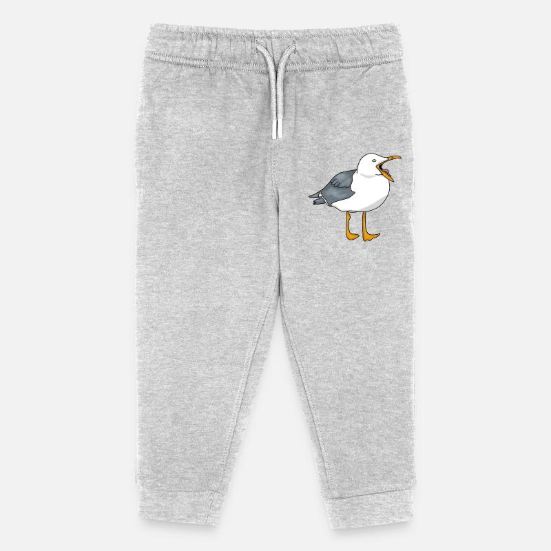 Seagull - Seagull - Pantalon de jogging enfant bio Stanley/Stella - gris chiné