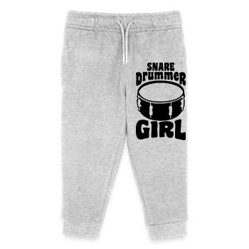 Batteur - Pantalon de jogging enfant bio Stanley/Stella - gris chiné - Devant