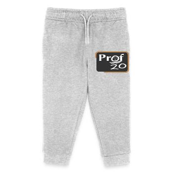 Professeur - Pantalon de jogging enfant bio Stanley/Stella - gris chiné - Devant
