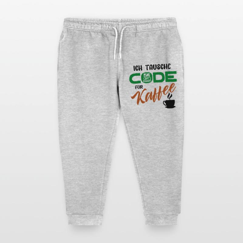 Programmer Software Developer Code Kids Organic Sweatpants by Stanley/Stella