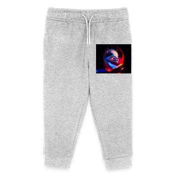 Lion Univers - Pantalon de jogging enfant bio Stanley/Stella - gris chiné - Devant