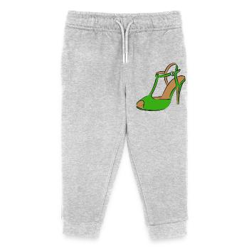 Schuh Damenschuh - Kinder Organic Jogginghose Mini Mover von Stanley/Stella - Grau meliert - Vorne