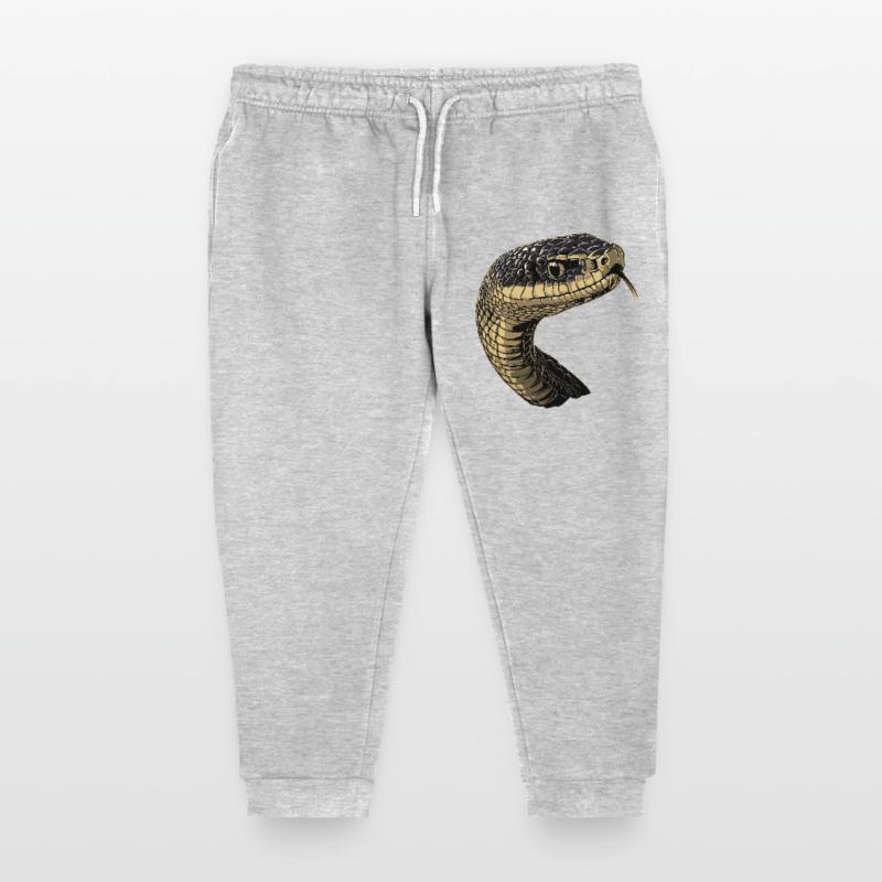 Serpent Python Cobra Mamba Serpent à sonnettes Serpent Pantalon de jogging enfant bio Stanley/Stella