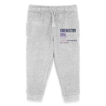 chimie - Pantalon de jogging enfant bio Stanley/Stella - gris chiné - Devant