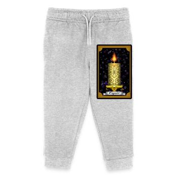 Carte de Tarot "Espoir" - Pantalon de jogging enfant bio Stanley/Stella - gris chiné - Devant