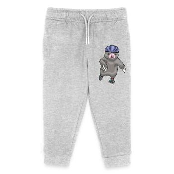 Mole Inline skating Inline skates - Kids Organic Sweatpants by Stanley/Stella - heather grey - Front