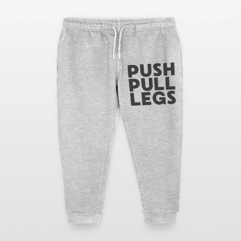 Push Pull Legs Repeat Trainingssplit Kids Organic Sweatpants by Stanley/Stella