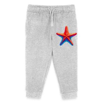 Starfish - Kids Organic Sweatpants by Stanley/Stella - heather grey - Front