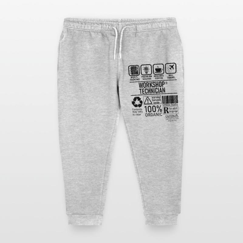 Workshop Technician multi tasking problem solving Kids Organic Sweatpants by Stanley/Stella