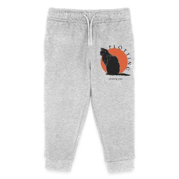 INTRIGUE - Pantalon de jogging enfant bio Stanley/Stella - gris chiné - Devant