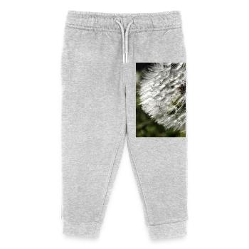 Pissenlit Pissenlit Gros plan Nature Photographie - Pantalon de jogging enfant bio Stanley/Stella - gris chiné - Devant