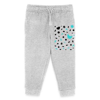 Boulder Projekt 7a Design Klettergriffe klettern - Kinder Organic Jogginghose Mini Mover von Stanley/Stella - Grau meliert - Vorne