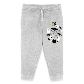 Heures d’obscurité - Pantalon de jogging enfant bio Stanley/Stella - gris chiné - Devant