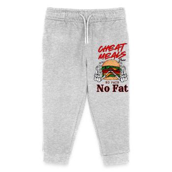 Cheat Meal Edition  - Pantalon de jogging enfant bio Stanley/Stella - gris chiné - Devant