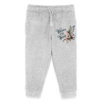 Waldfee – Whispers of the Woods - Kinder Organic Jogginghose Mini Mover von Stanley/Stella - Grau meliert - Vorne