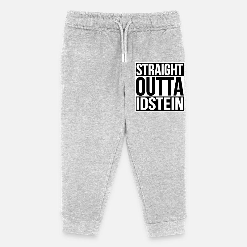Tout droit sorti d’Idstein - Pantalon de jogging enfant bio Stanley/Stella - gris chiné