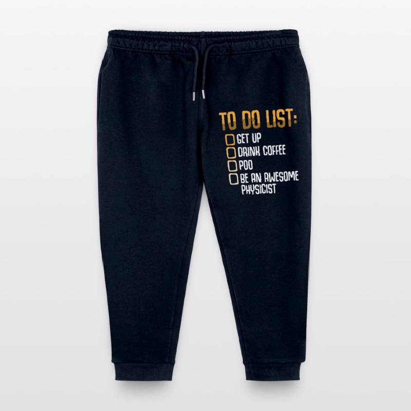 Physics Physicist Physics Student Physics Teacher Kids Organic Sweatpants by Stanley/Stella