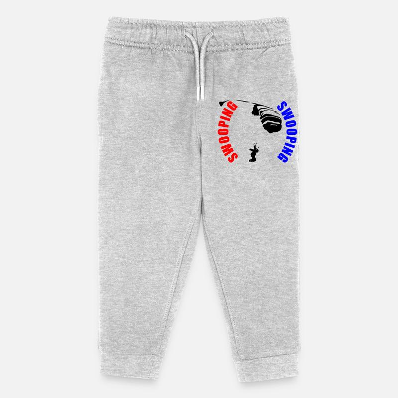 Swooping - Kinder Organic Jogginghose Mini Mover von Stanley/Stella - Grau meliert