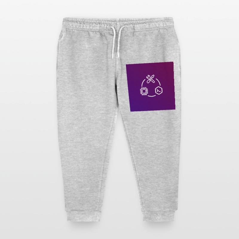 TechKreis Chip Code Tool Kids Organic Sweatpants by Stanley/Stella