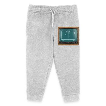Tennis Cup Vintage Jannik and Carlos - Kids Organic Sweatpants by Stanley/Stella - heather grey - Front