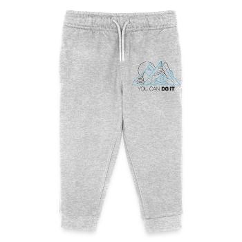 You Can Do It - Kinder Organic Jogginghose Mini Mover von Stanley/Stella - Grau meliert - Vorne