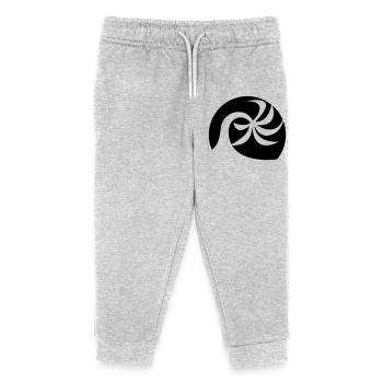 Palm beach - Kids Organic Sweatpants by Stanley/Stella - heather grey - Front