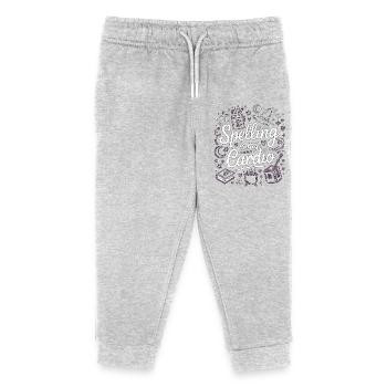 Witchcraft Spelling Is My Cardio Sorcery Wicca - Kids Organic Sweatpants by Stanley/Stella - heather grey - Front